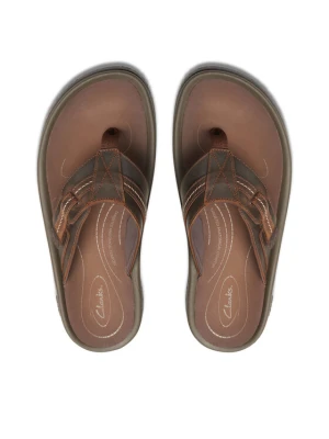 Japonki Clarks Wesley Sun 26176987 Brązowy