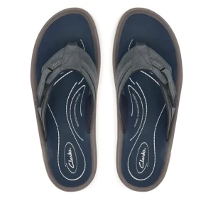 Japonki Clarks Wesley Sun 26181916 Granatowy