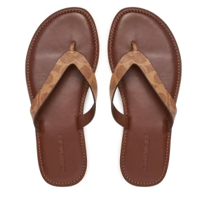 Japonki Coach Brianna CZ371 Brązowy