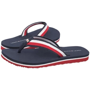 Japonki Corporate Beach Sandal Red White Blue FW0FW07986 0G0 (TH1097-a) Tommy Hilfiger