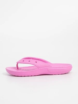 Japonki Crocs różowy neon