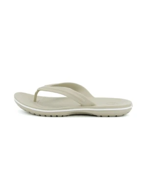Japonki Crocs beżowy