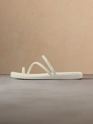 Japonki Crocs biały