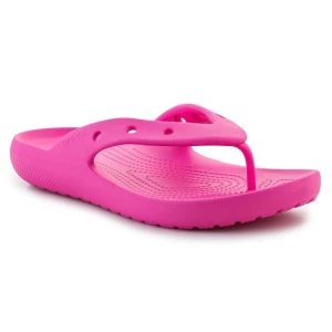 Japonki Crocs Classic Flip V2 209402-6UB różowe