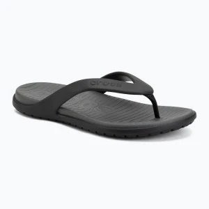 Japonki Crocs Coast Flip black/slate grey