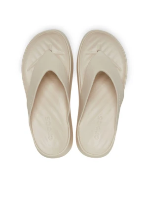 Japonki Crocs Getaway Platform Flip 209410 Beżowy