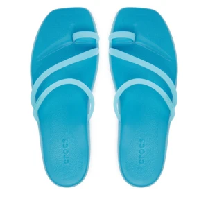 Japonki Crocs Miami Frosted Toe Loop 211253 Niebieski