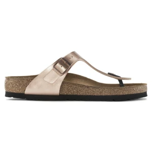 Japonki damskie Birkenstock Gizeh Bs 1023925 złoty różowy metalic