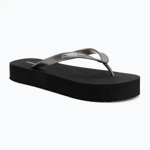 Japonki damskie Calvin Klein HW0HW03120 Flatform triple black
