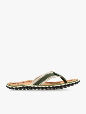 Japonki damskie Gumbies Corker Flip-Flops - khaki