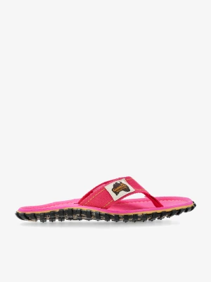 Japonki damskie Gumbies Islander Canvas Flip-Flops - classic pink