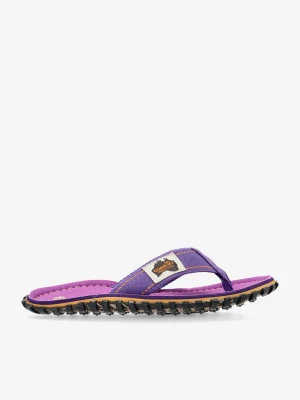 Japonki damskie Gumbies Islander Canvas Flip-Flops - classic purple