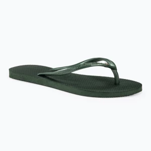 Japonki damskie Havaianas Slim Crystal Sw II olive green