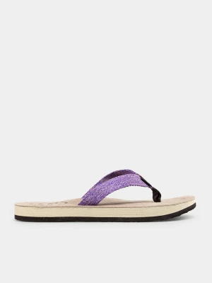 Japonki damskie Source Island - lilac/brown