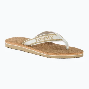 Japonki damskie Tommy Hilfiger Cork Beach Sandal harvest wheat