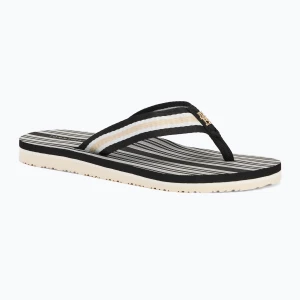 Japonki damskie Tommy Hilfiger Im Th Print Beach Sandal black/ecru