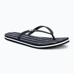 Japonki damskie Tommy Hilfiger Strap Beach Sandal space blue Granatowy