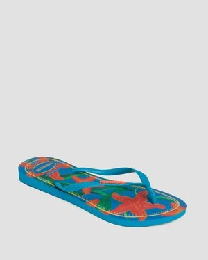 Japonki dziecięce Havaianas Slim Tropical