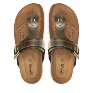 Japonki Geox D Brionia D35LSK 000BN C2012 Złoty