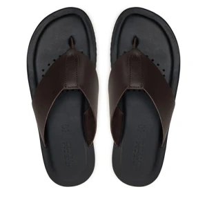 Japonki Geox U Erice U45GUC 00043 C6009 Brązowy