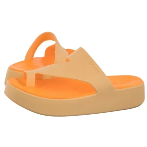 Japonki Getaway Platform Toe Loop Golden Hour 210834-78Z (CR375-c) Crocs