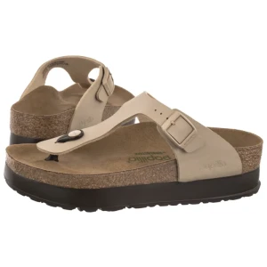 Japonki Gizeh Pap Flex Platform Sandcastle 1031205 (PP16-b) Papillio
