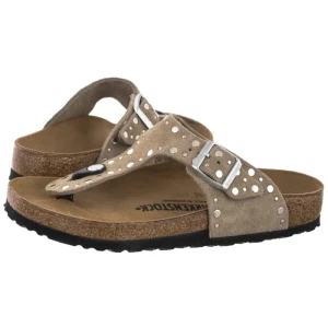 Japonki Gizeh Rivet Border Taupe 1029388 (BK364-b) Birkenstock