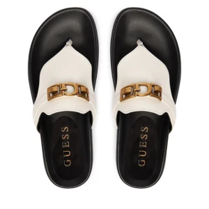 Japonki Guess FLJFRR LEA03 Biały