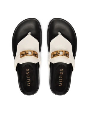 Japonki Guess FLJFRR LEA03 Biały