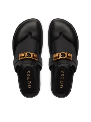 Japonki Guess FLJFRR LEA03 Czarny