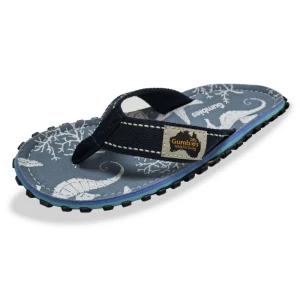 Japonki Gumbies Islander Flip-Flops Unisex Seahorse GU-FFISL152 niebieskie