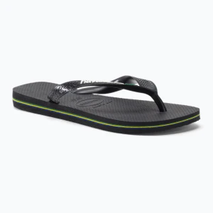 Japonki Havaianas Brasil Logo black/black