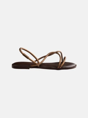 Japonki Havaianas brązowy