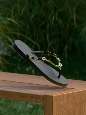 Japonki Havaianas czarny