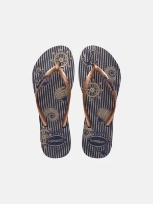 Japonki Havaianas złoty