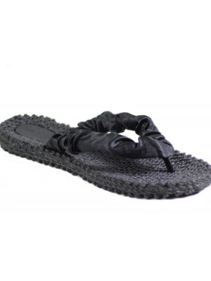 JAPONKI ILSE JACOBSEN - FLIP FLOP WITH GLITTER BLACK