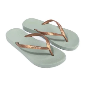 Japonki Ipanema Anatomica Tan Fem 81030 AG185 złoty
