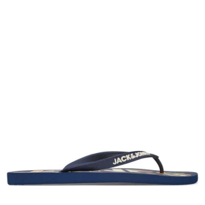 Japonki Jack & Jones Jfwlogo Palm Print Flip Flop Ln 12230642 Granatowy