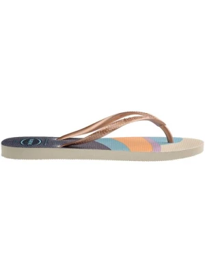 Japonki kąpielowe Havaianas beżowy