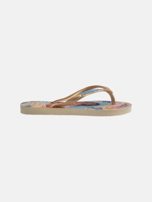 Japonki kąpielowe Havaianas beżowy