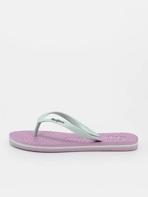 Japonki kąpielowe Pepe Jeans jasnozielony