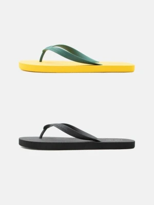 Japonki kąpielowe Pier One By Zalando żółty