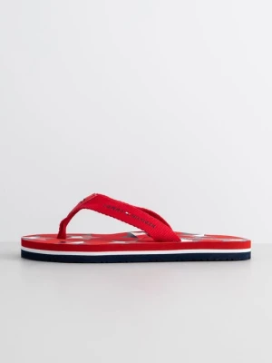 Japonki kąpielowe Tommy Hilfiger czerwony