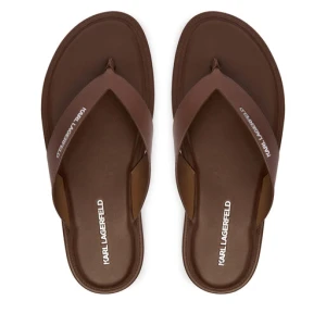 Japonki KARL LAGERFELD Kastor IV KL70206C Brązowy