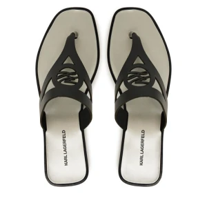 Japonki KARL LAGERFELD Skoot II KL80407 Czarny