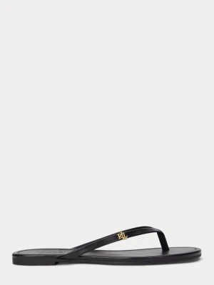 Japonki Lauren Ralph Lauren czarny