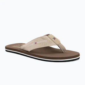 Japonki męskie Tommy Hilfiger Chambray Beach Sandal beige