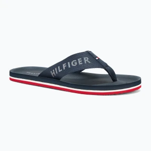 Japonki męskie Tommy Hilfiger Comfort Beach Sandal military denim Granatowy