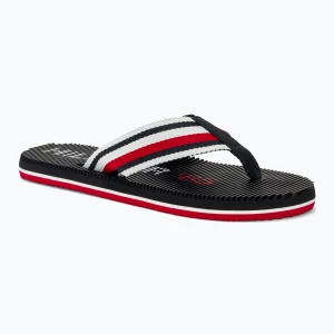 Japonki męskie Tommy Hilfiger Massage Footbed Oly Beach Sandal desert sky