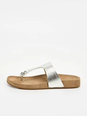 Japonki Michael Kors srebrny